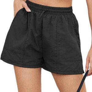 Gyabnw Women's Sports Shorts, Quick-Drying Short Hiking Trousers, Fitness, Breathable, Training, Yoga, Running Shorts